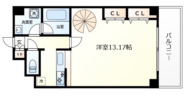 ブラーヴォ扇町の間取り|ブラーヴォ扇町　間取り