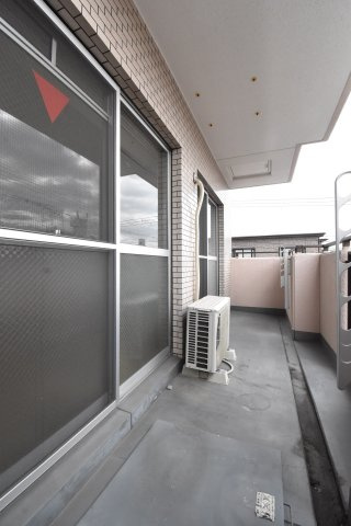 リバージュ住吉のバルコニー