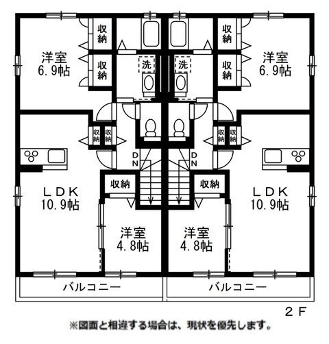 リバーⅠの間取り