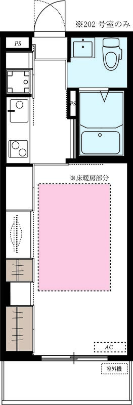 リブリ・アクエリアスの間取り