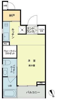【間取り】 | ベルファース新橋