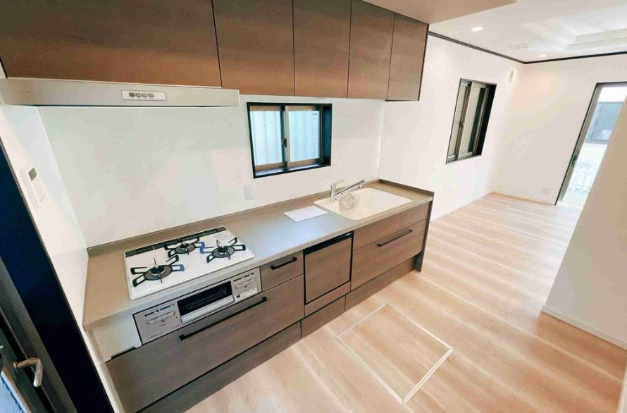 小田原市酒匂5丁目　中古戸建のキッチン|きれいなキッチンです