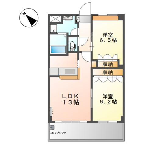 プランドールの間取り