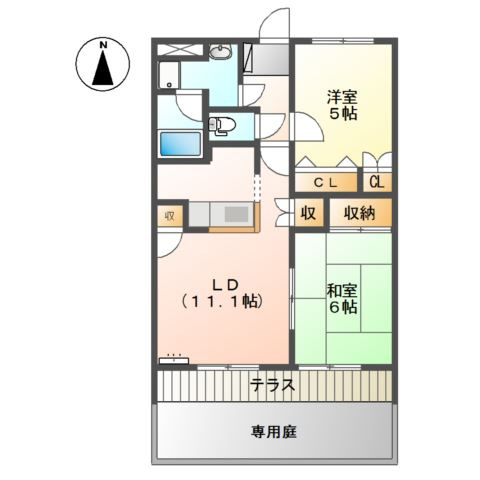 シャンテクレアの間取り