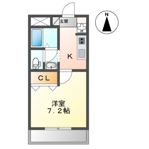 サウスウィンドの間取り