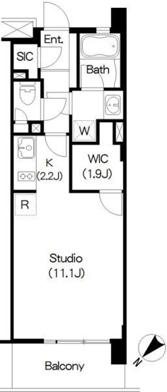 【間取り】 | Ｂｒｉｌｌｉａ　ｉｓｔ　三軒茶屋　ブラッサムテラス｜仲介手数料無料