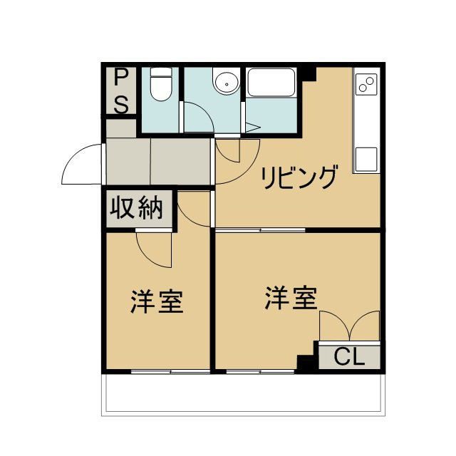 シンコウビルの間取り