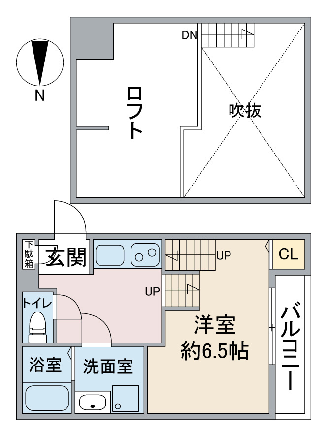 Ｖｉｌｌｅｔｔａ吹上の間取り