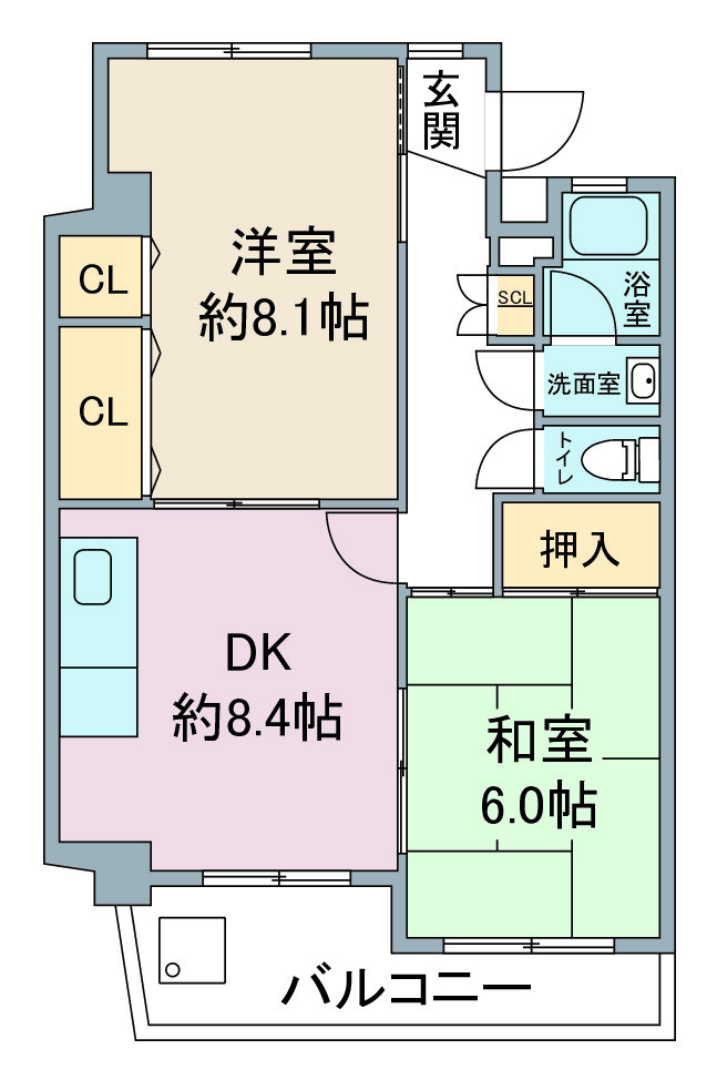 肥後ビルの間取り