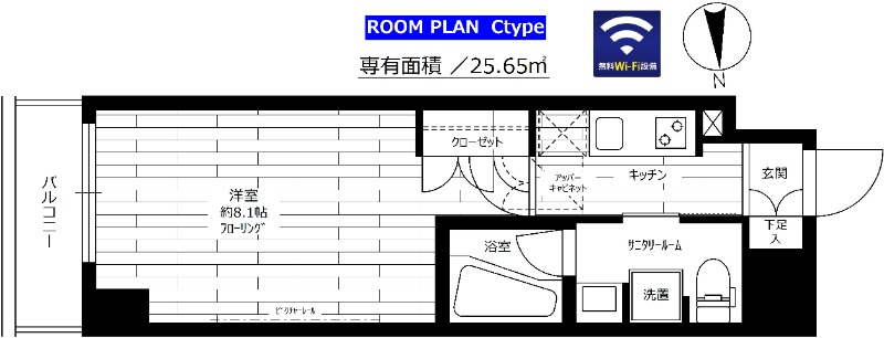ステージグランデ亀戸アジールコートの間取り