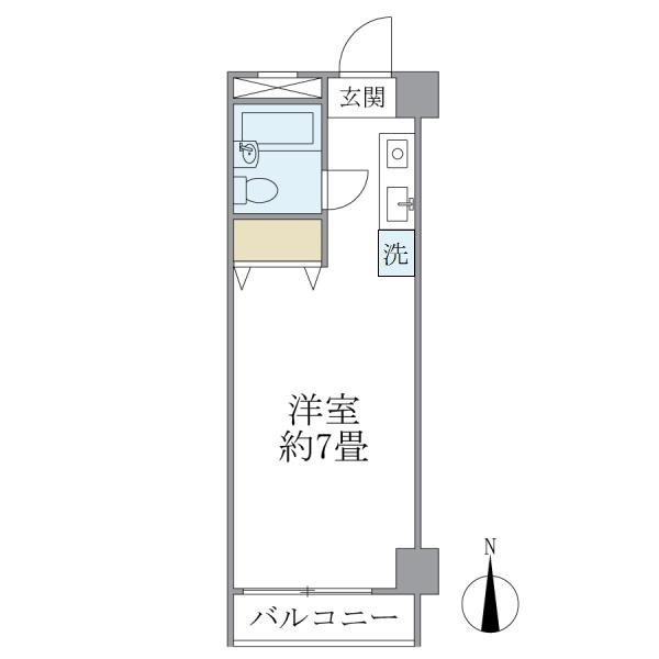 ハウスチェリー上馬の間取り