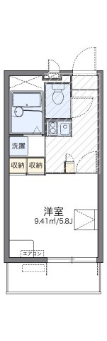 レオパレス小池の間取り