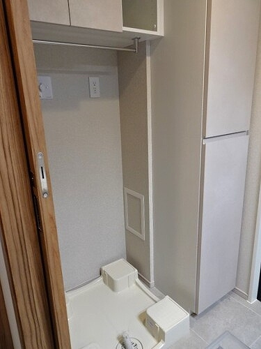 ザ・札幌タワーズ　ウエストタワーの洗面所|洗濯機置場※前回募集時／2025年4月の写真