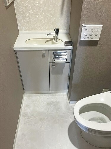 ザ・サッポロタワー・琴似のトイレ|手洗器部分