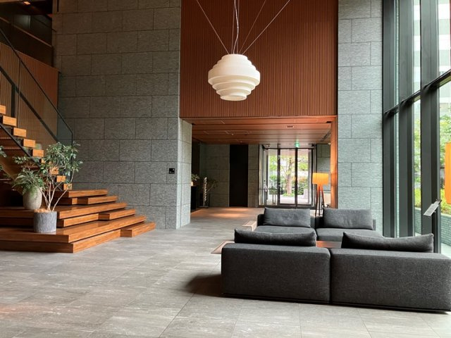 プラウドタワー芝浦のロビー