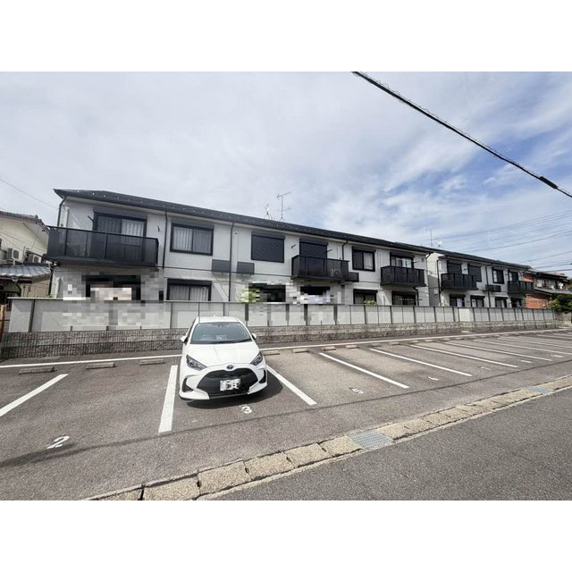 岐阜市高田４丁目のアパートの外観