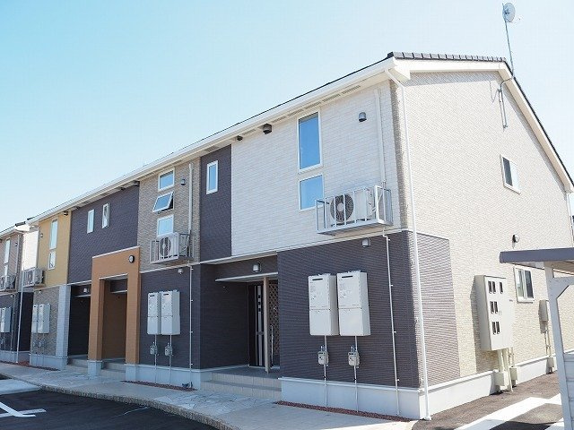 アルモニーＡの外観|外はこのようになっています
