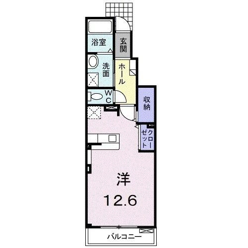 【間取り】 | イル　マーレ　Ｂ