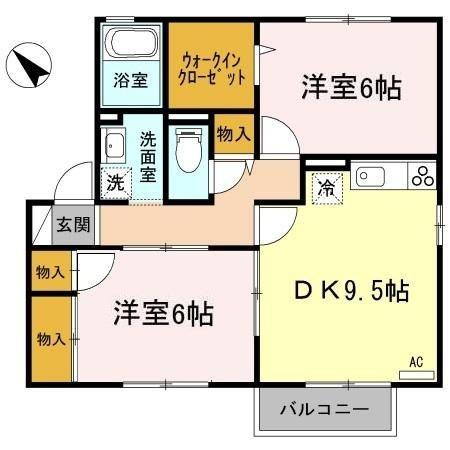 【間取り】 | サンシャイン玉芙蓉Ｃ棟
