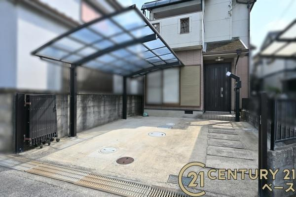 磯城郡三宅町伴堂　一戸建の駐車場|■現地撮影写真■