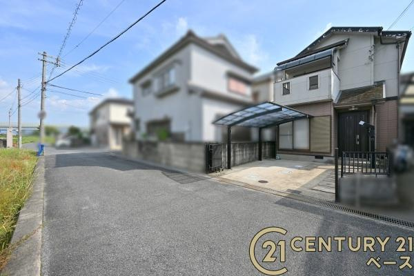 磯城郡三宅町伴堂　一戸建の前面道路含む現地写真|■現地撮影写真■