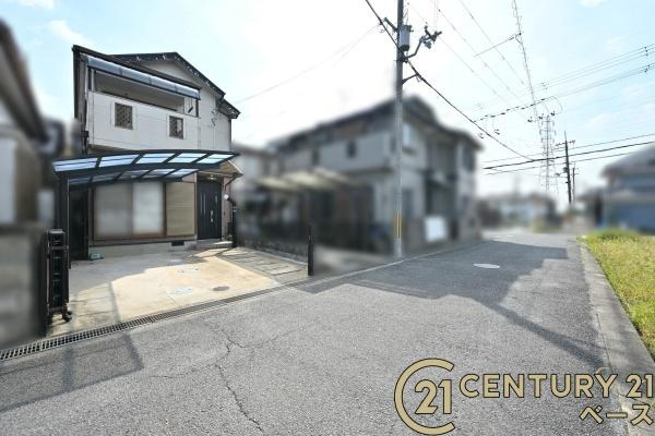 磯城郡三宅町伴堂　一戸建の前面道路含む現地写真|■現地撮影写真■