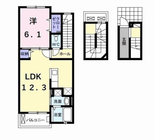 Ｔｏｒｅｓｉａ（トレシア）の間取り