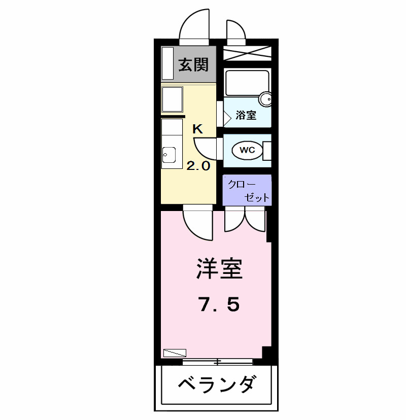 ヴィクトワールの間取り