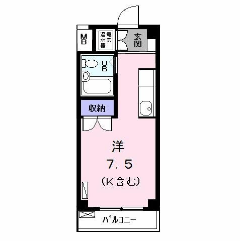 パークアベニューⅠの間取り