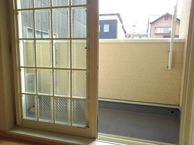 ヴィラソレイユのバルコニー