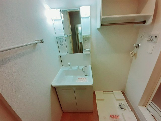 スカイビーンズ朝宮の洗面所