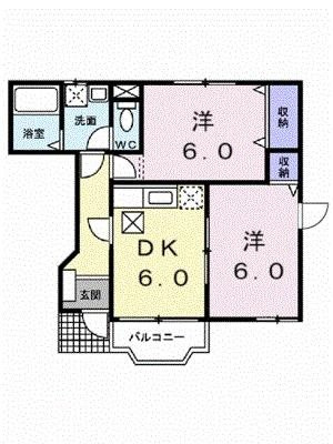 サンパティークの間取り