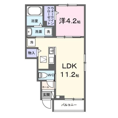 グレイス　ヒルズの間取り