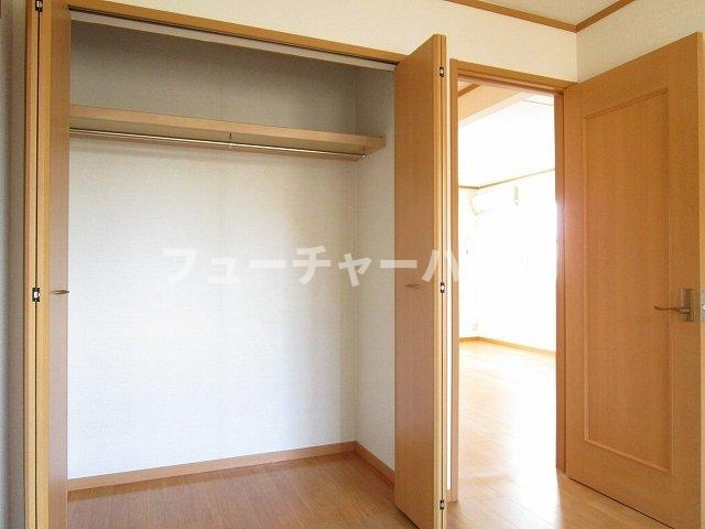 ソレイユＡの収納|収納豊富です