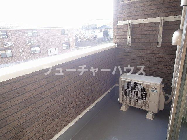 リベルテのバルコニー|広々としたバルコニーです