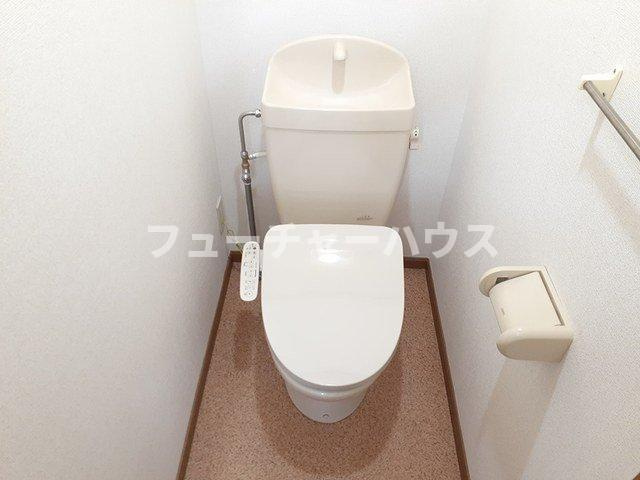 ヴェルカーザⅣのトイレ|清潔感のあるトイレです