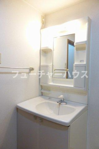 西小路ハイツⅡの洗面所