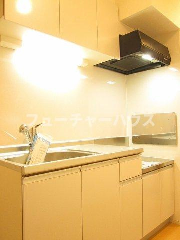 イセ　ソラージュⅡのキッチン