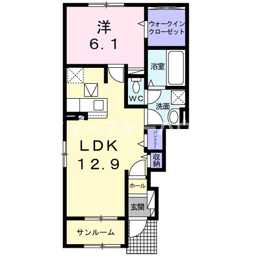 メゾン・ド・ラフレシールの間取り
