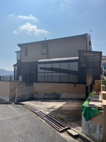 邑久町北島戸建ての外観|外観は落ち着いています