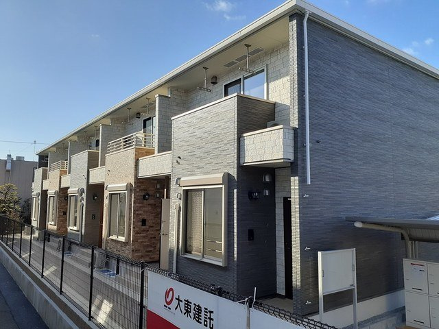 メゾングレーヌ網干新在家Ａの外観
