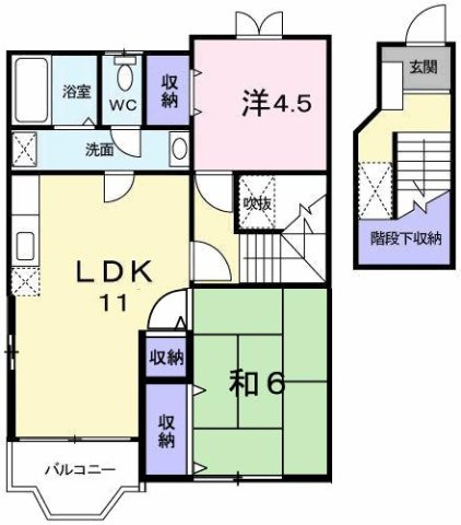プレインカーサの間取り