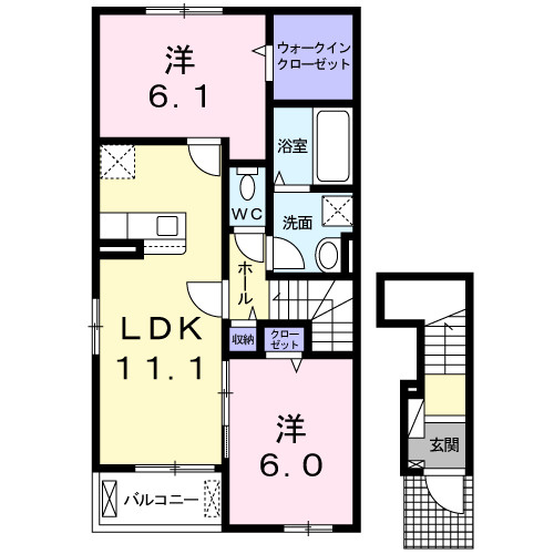 セレーネの間取り
