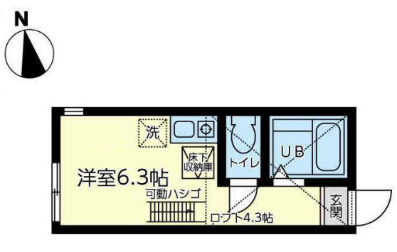 ベラクルス・メヒコの間取り