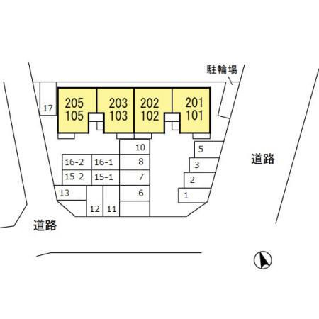 フィオーレの区画図|他社様掲載物件もまとめてご紹介、ご案内可能です(^^)/