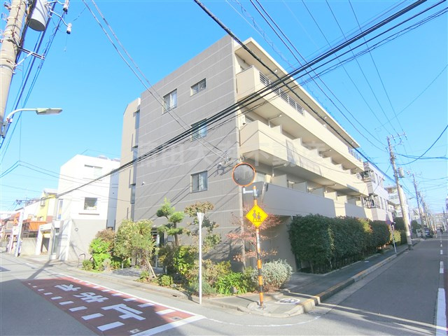 プリムローズの外観|2010年3月築　RC鉄筋コンクリート造地上4階建て総戸数24戸の賃貸マンション　東京都大田区中央8丁目の落ち着いた住環境！JR京浜東北線蒲田駅徒歩15分