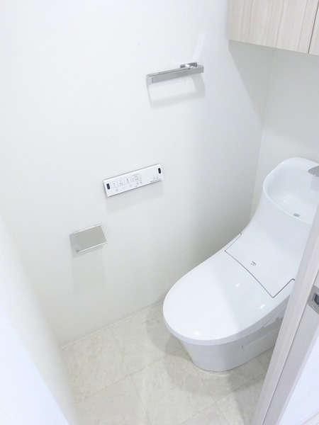 ザ・レジデンス・オブ・トーキョーＨ１９のトイレ|シンプルで使いやすいトイレです
