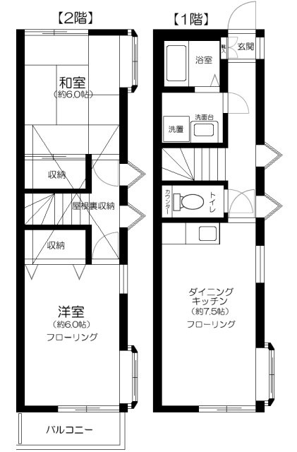 ベルモアの間取り