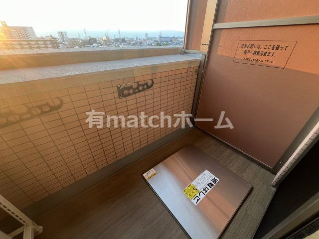 プレジオ長田のバルコニー|(参考)同マンション同間取り他部屋の写真