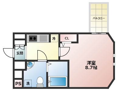 セレニテ西宮本町の間取り